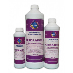 DRAK - Ferrdrakon K 250ml - Fertilizzante con Potassio e Micro per evitare malformazioni fogliari nelle Piante d'acquario dolce